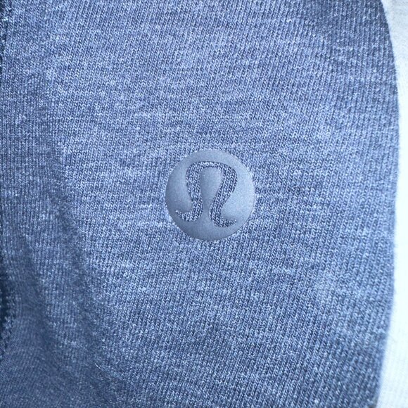 Lululemon 5 Year Basic T-Shirt Long Sleeve- Navy Blue - Men's Large - Picture 4 of 4